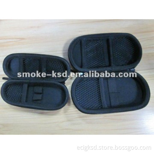 good quality leather marterial e cigarette ego zipper case